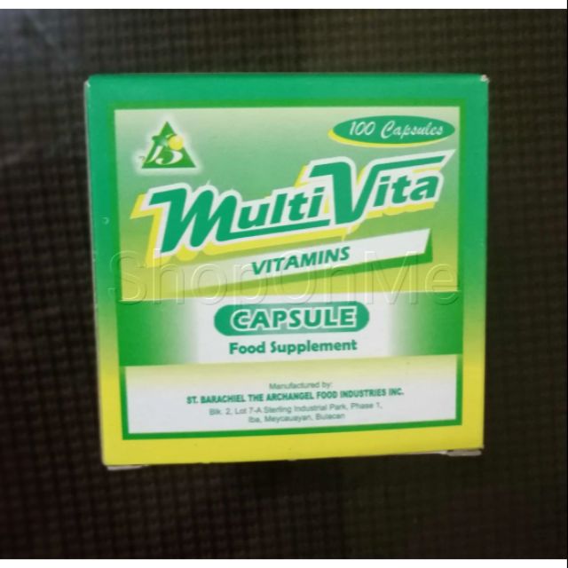 MULTIVITA multivitamins Capsule Shopee Philippines