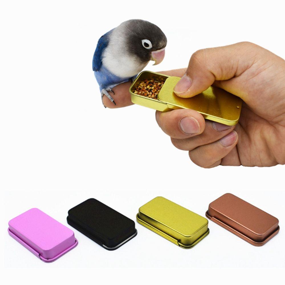 ELEGANT Bird Training Food Jar Multiple Colors Interactive For Bird Feeding Parakeet Parrot Educational Training Toy #9
