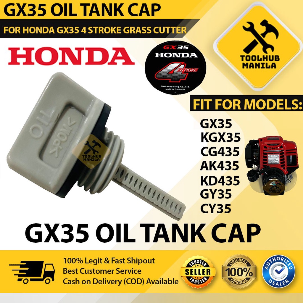 GX35 Oil Tank Cap Oil Dipstick for GX35 KGX35 Honda 4 stroke Grass