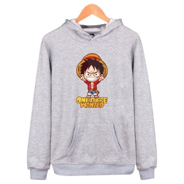 Hoodie Jacket For Men And Women For Adult Without Zipper With Design One Piece Anime Cartoon Shopee Philippines