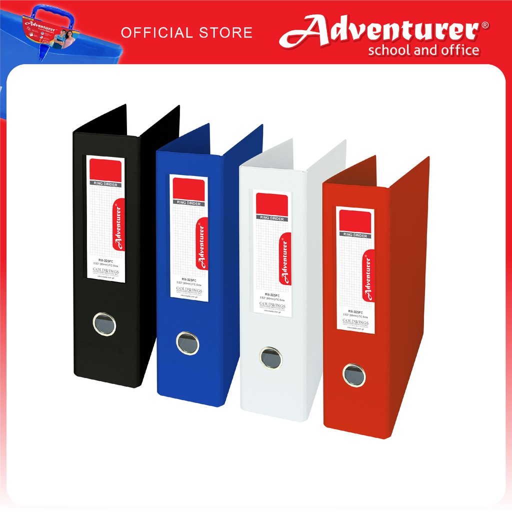 Adventurer Ring Binder, 3Ring Binder, 2.5" FC Size Shopee Philippines