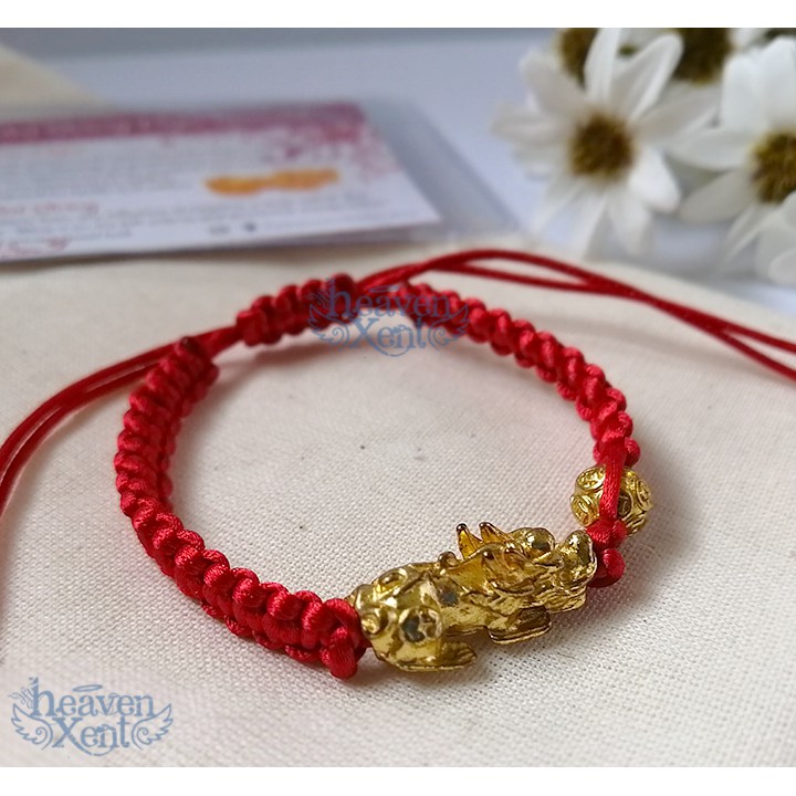 red string piyao bracelet meaning
