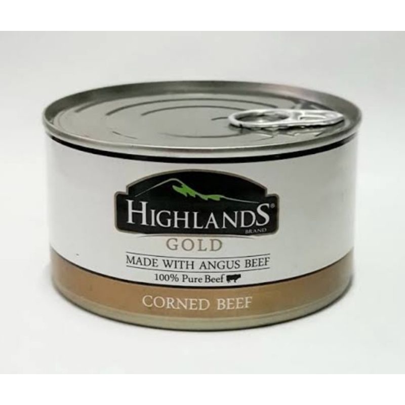 (COD) HIGHLANDS GOLD CORNED BEEF 320g | Shopee Philippines