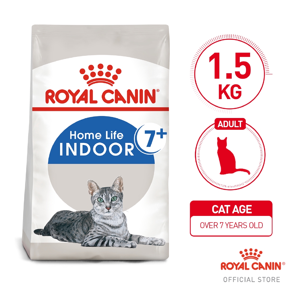 Royal Canin Indoor 7+ (1.5kg) - Feline Health Nutrition | Shopee