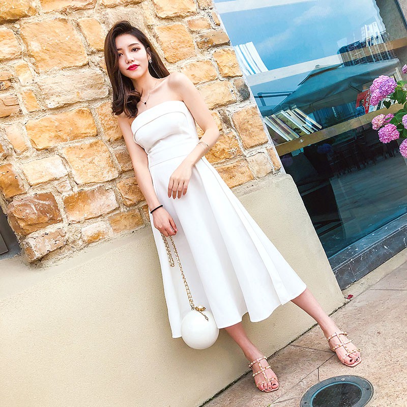 womens white dress top