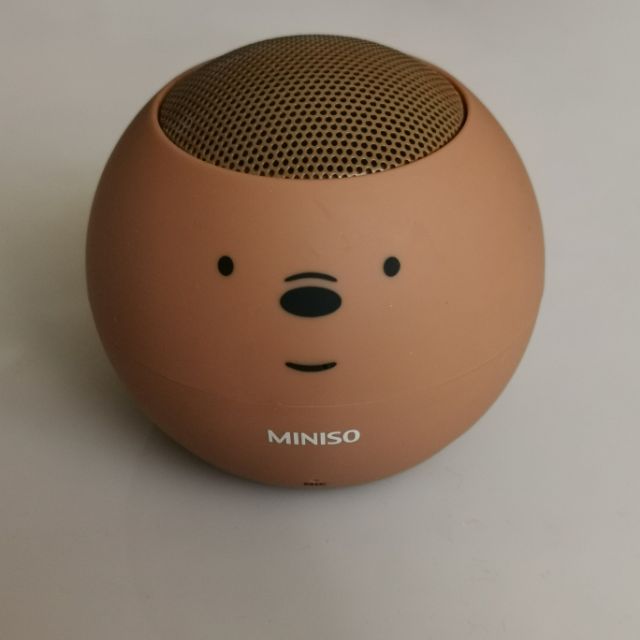 miniso speaker we bare bears