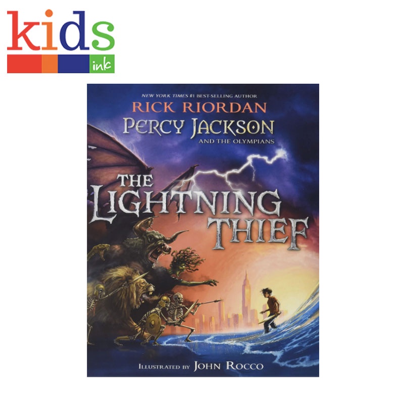 Percy Jackson And The Olympians The Lightning Thief Illustrated Edition ...