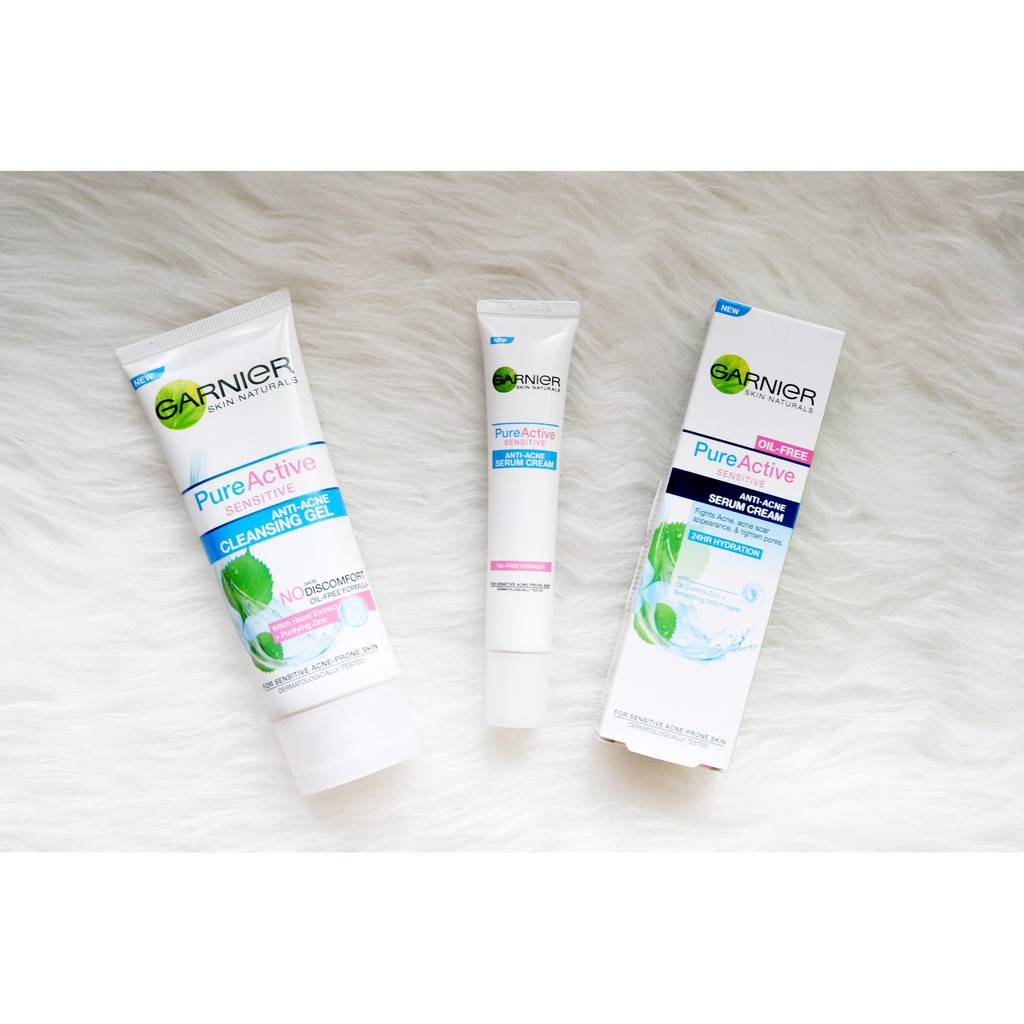 garnier acne serum cream
