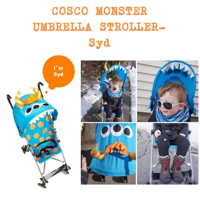 cosco monster stroller
