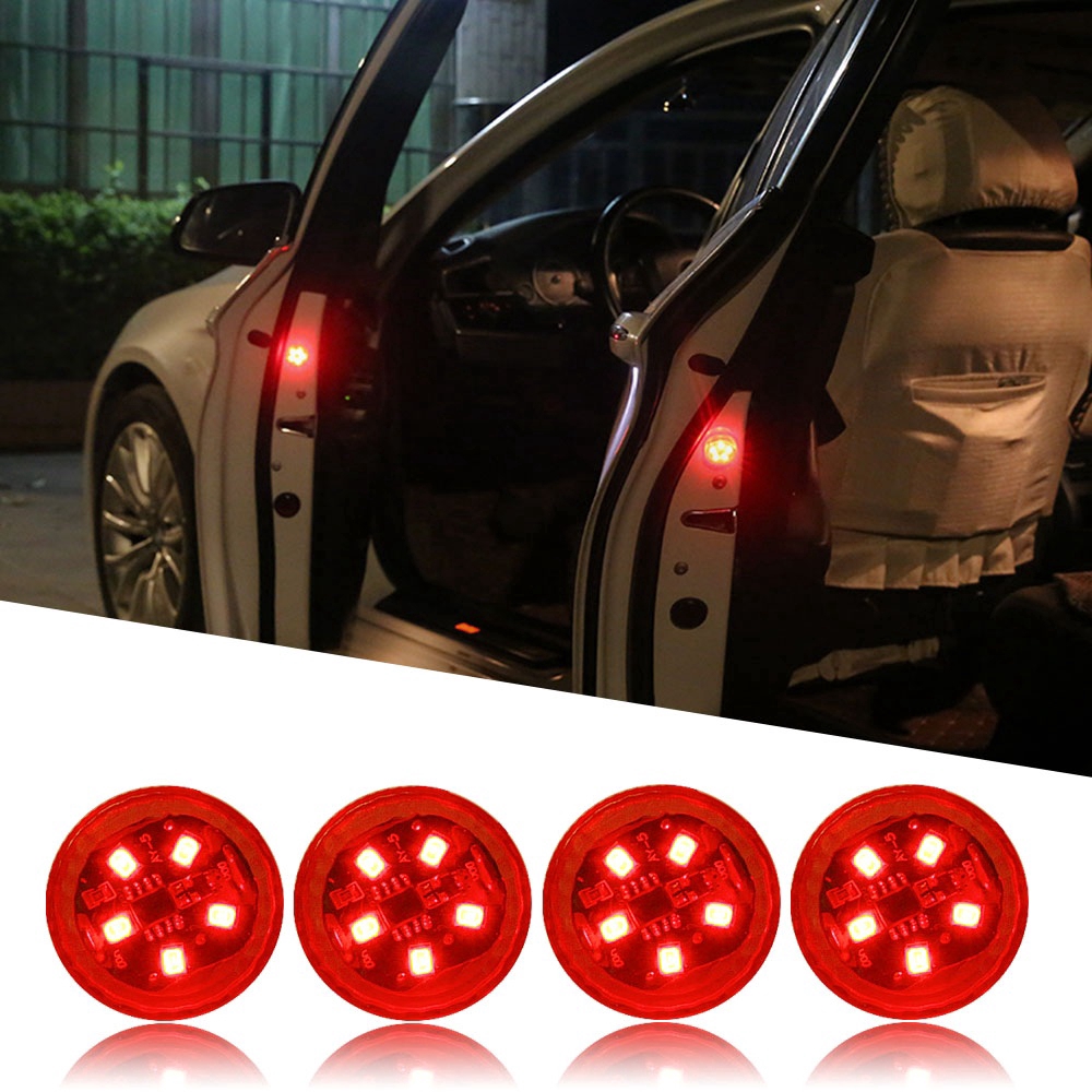 Universal LED Car Opening Door Safety Warning Anticollision Lights