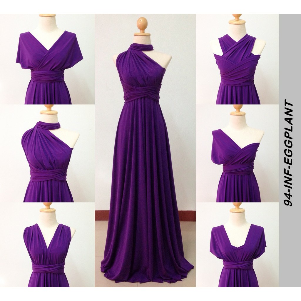 infinity dress violet