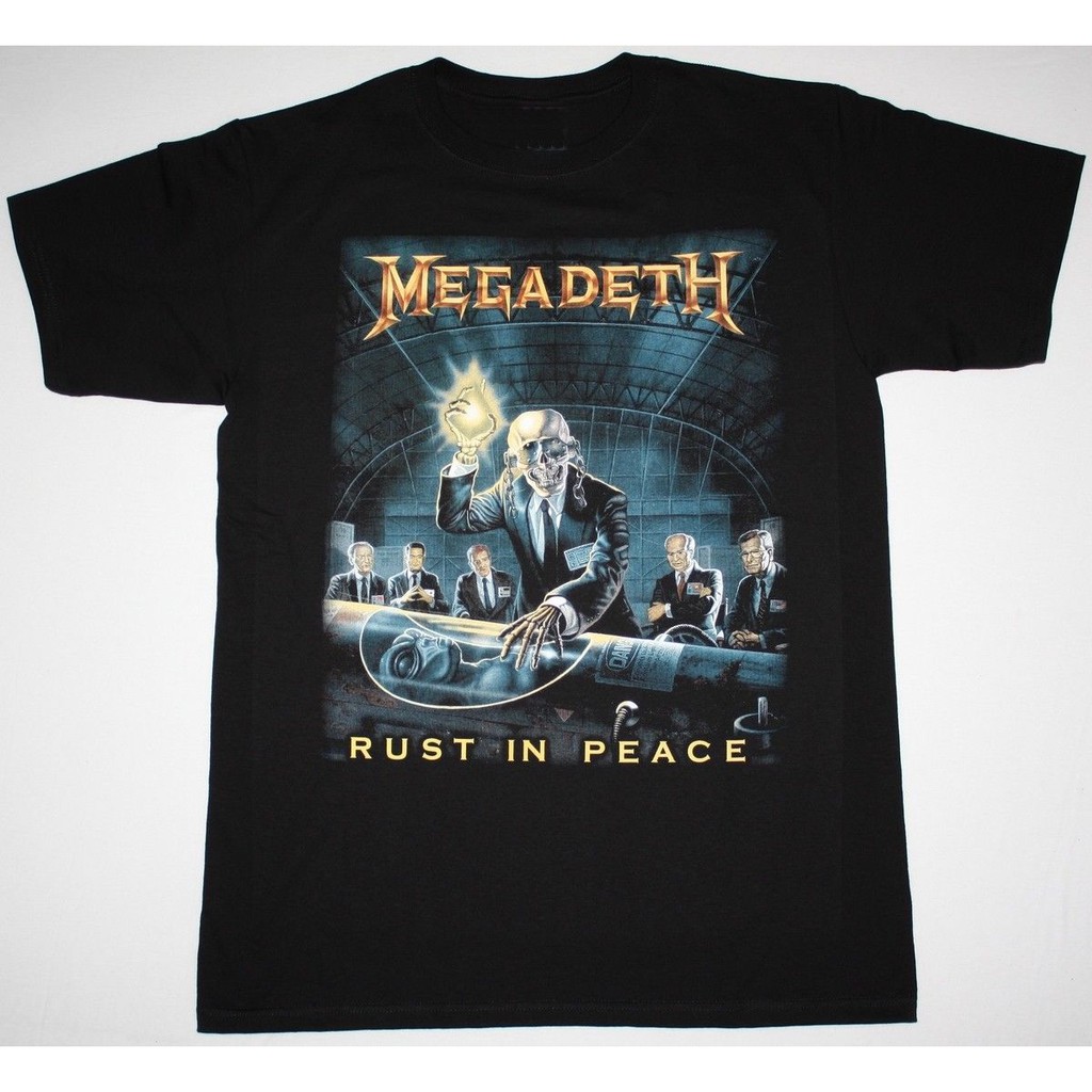 megadeth rust in peace t shirt