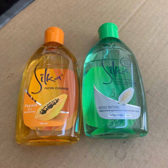 silka facial wash