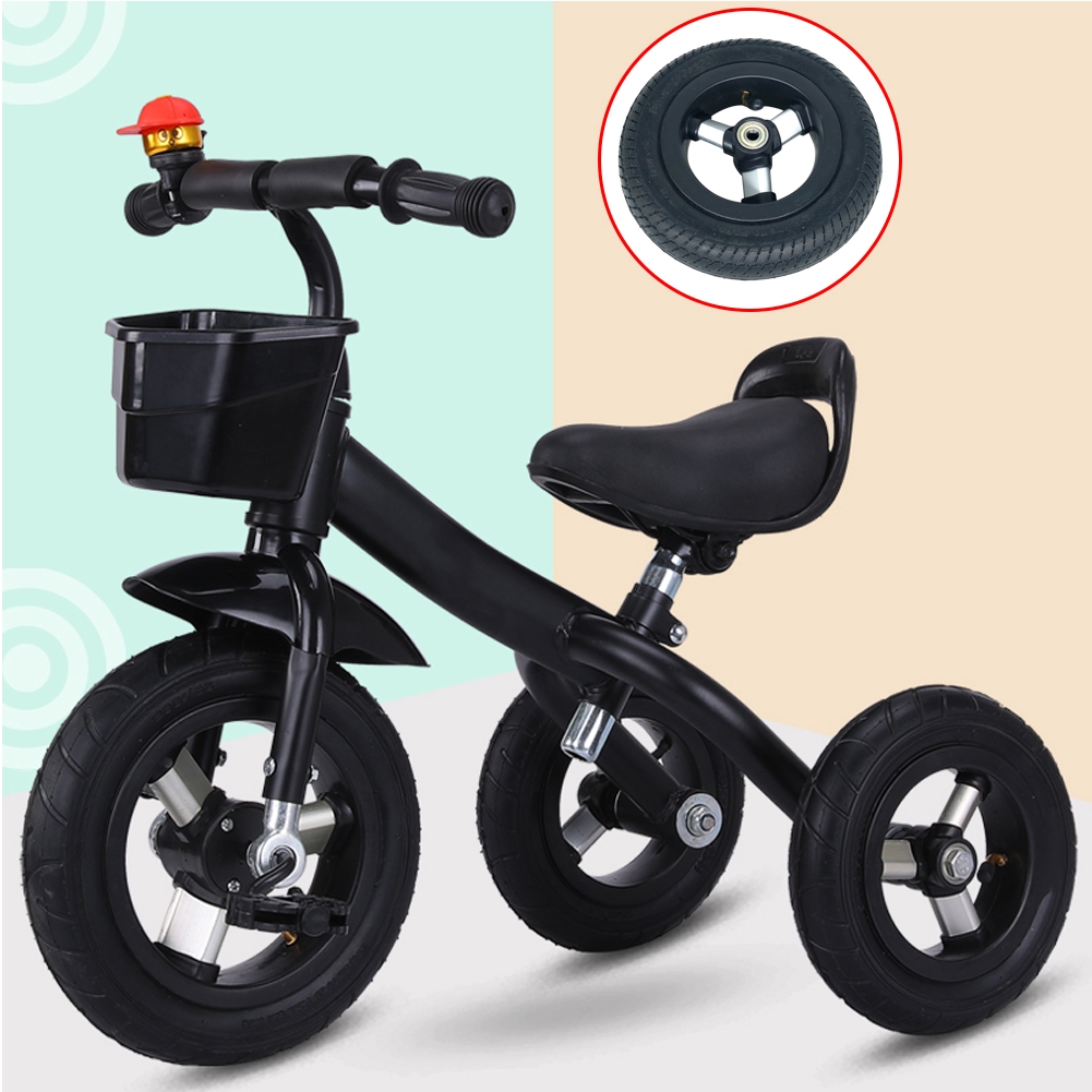 tricycle stroller with rubber wheels