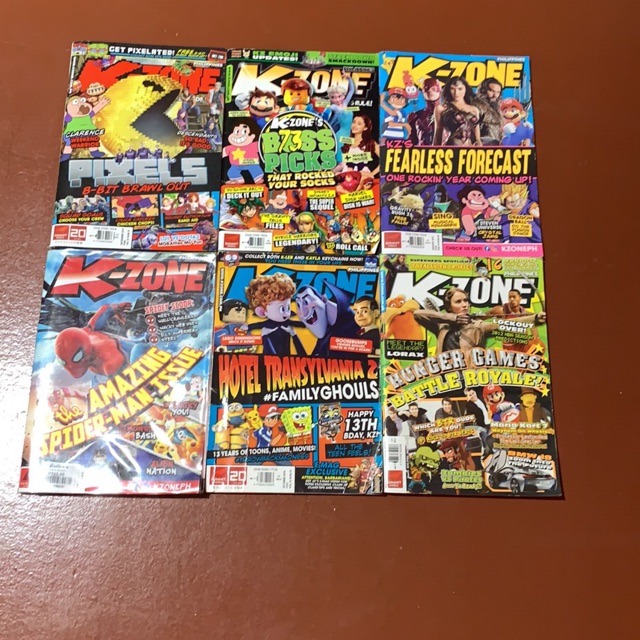 K Zone Magazines Pre Loved Shopee Philippines