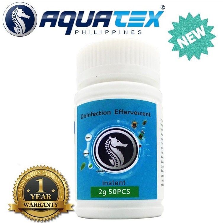 AQUATEX Pool Chlorine Tablets for inflatable Pools. Shopee Philippines