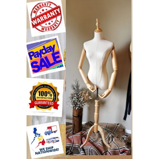 Thailand Mannequin Manikin Organizer Display French Mannequin Pinnable