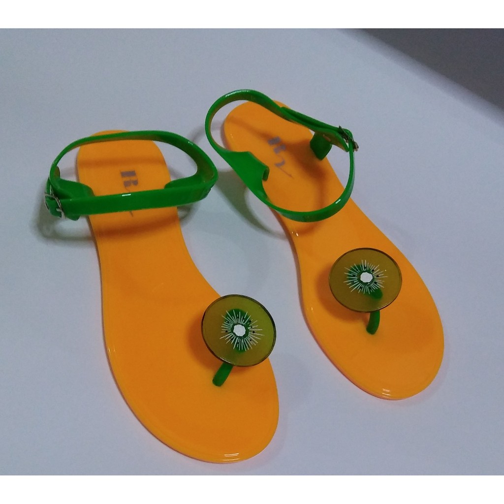 fruit jelly sandals