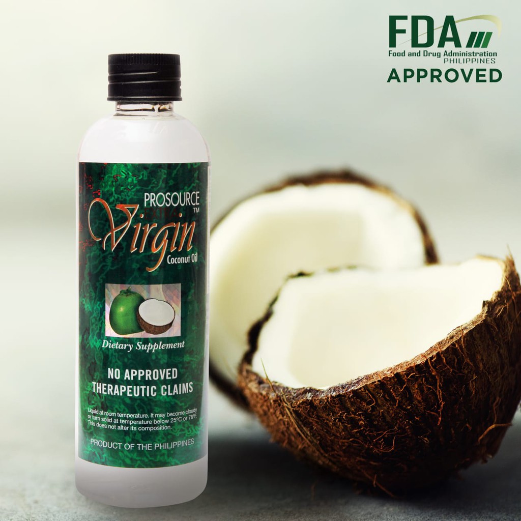 ProSource VCO Extra Virgin Coconut Oil 250ml Shopee Philippines