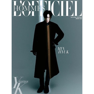??L'OFFICIEL HOMMES YK Edition 2021 Magazine Cover MONSTA X MINHYUK
