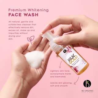 Be Organic Kojic GOLD Premium Whitening Face Wash 60ml ( Anti-Acne & Exfoliating ) #2