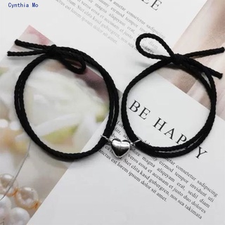 2 pieces of magnetic couple bracelet creative charm bracelet jewelry / couple magnetic weaving CM #6