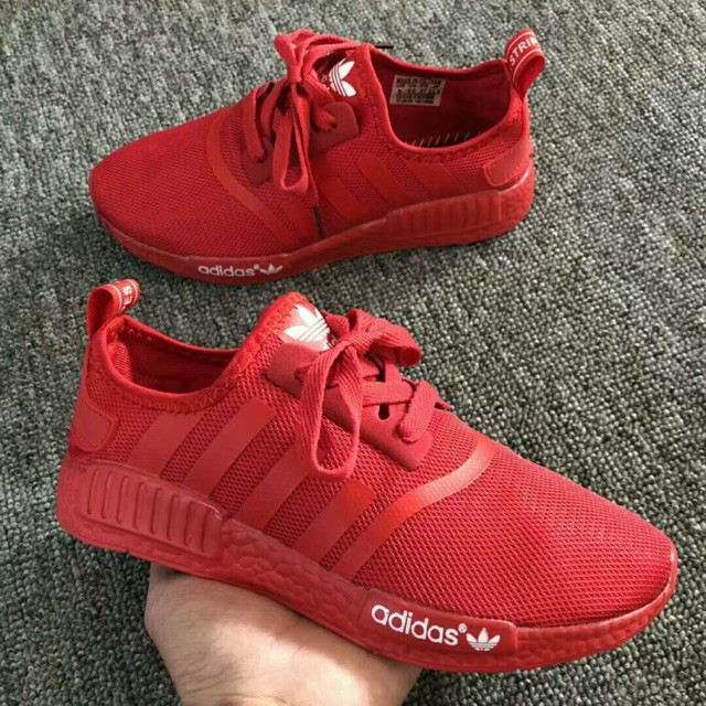 all red nmd