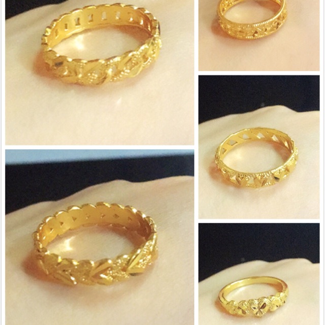 Bangkok gold ring... | Shopee Philippines