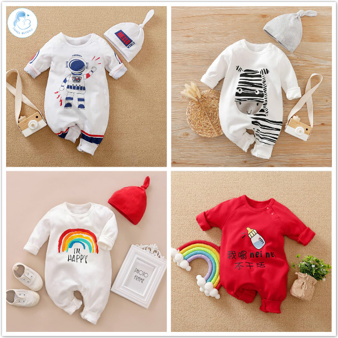 Baby Romper Jumper Baby Clothes Set One Piece Autumn Clothing Suit Long