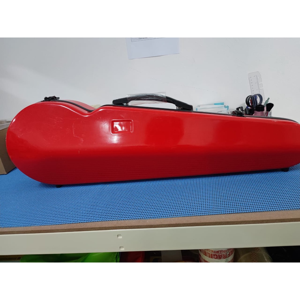 KYLIESMAN Highquality Full Size Carbon Fiber Hardshell Violin Case for