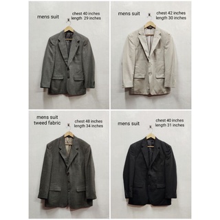preloved clothing men's suit & jacket
