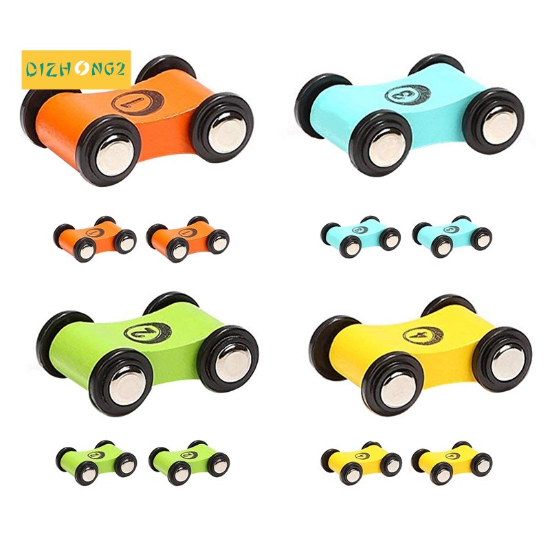 wooden race track for toy cars