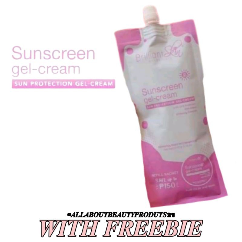 BRILLIANT SKIN HYDRATING SUNSCREEN GEL CREAM with SPF30 Shopee
