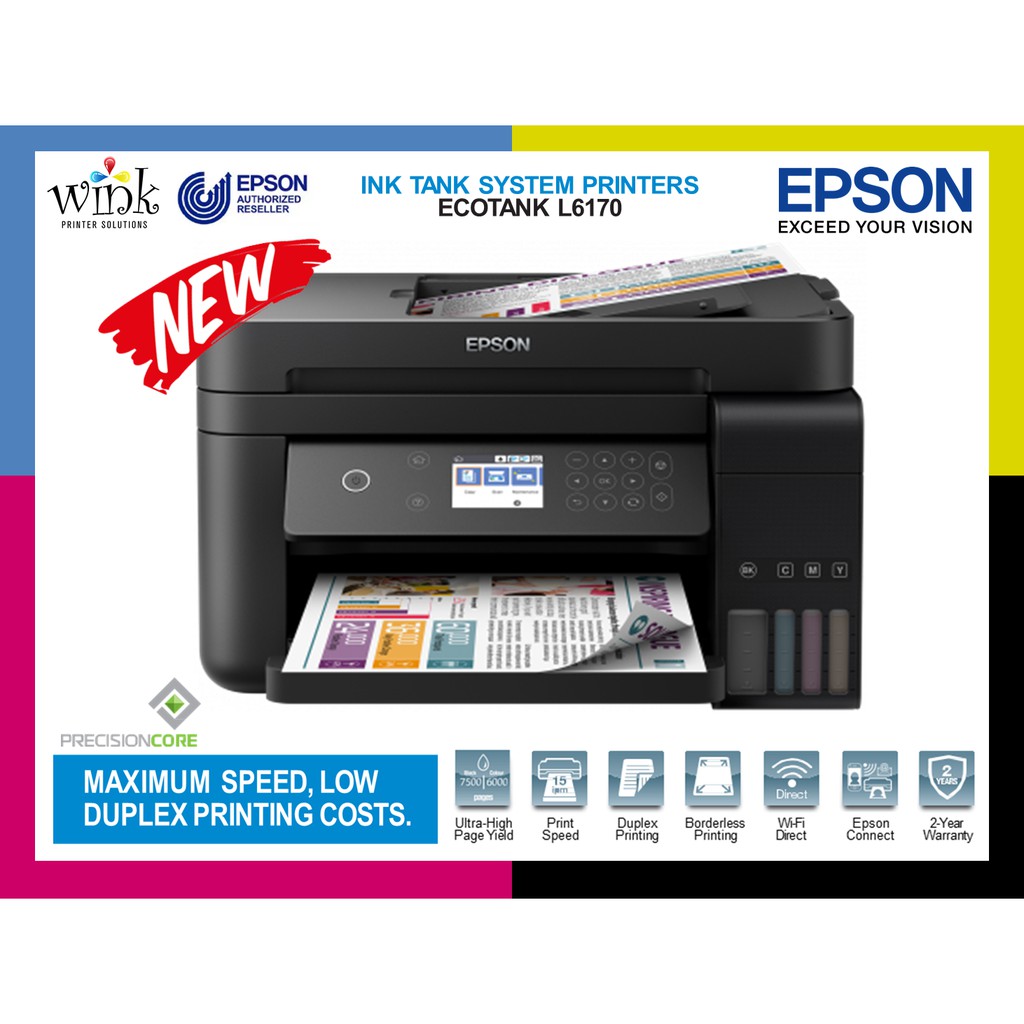 Струйное мфу epson l6170 обзор