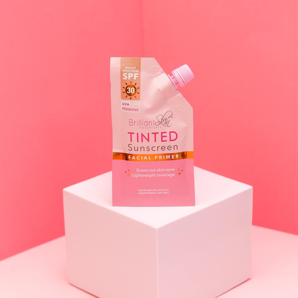 Brilliant Tinted Sunscreen Facial Primer 20g Shopee Philippines