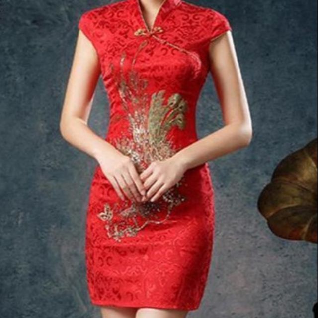 chinese cocktail dress