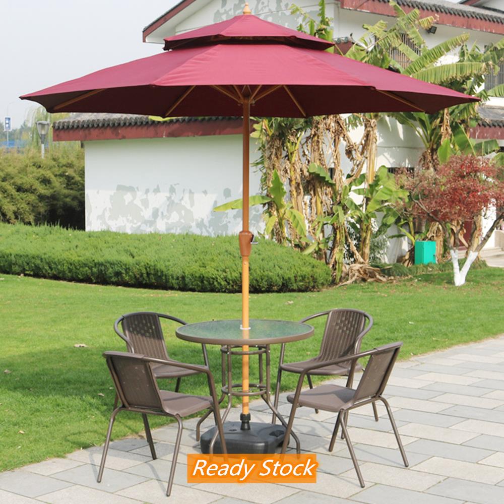 plastic patio umbrella base