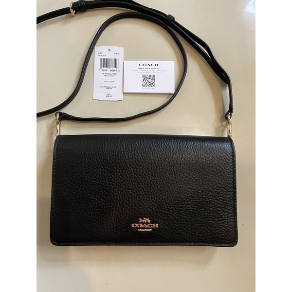 Original Coach leather Foldover crossbody bag Brand new Shopee
