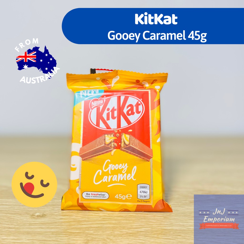 Nestle Kitkat Gooey Caramel 45g Shopee Philippines