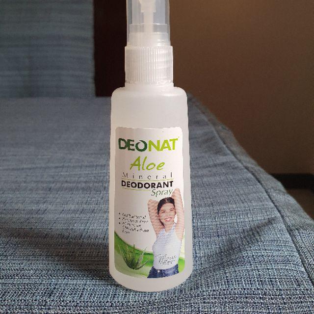 Deonat Aloe Deo Spray 100ml Shopee Philippines