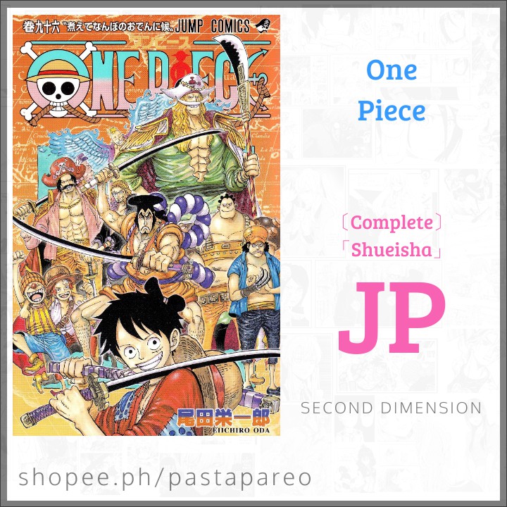 One Piece Manga Vol 81 96 Untranslated Raw Japanese Shounen W Furigana Part 6 7 Shopee Philippines