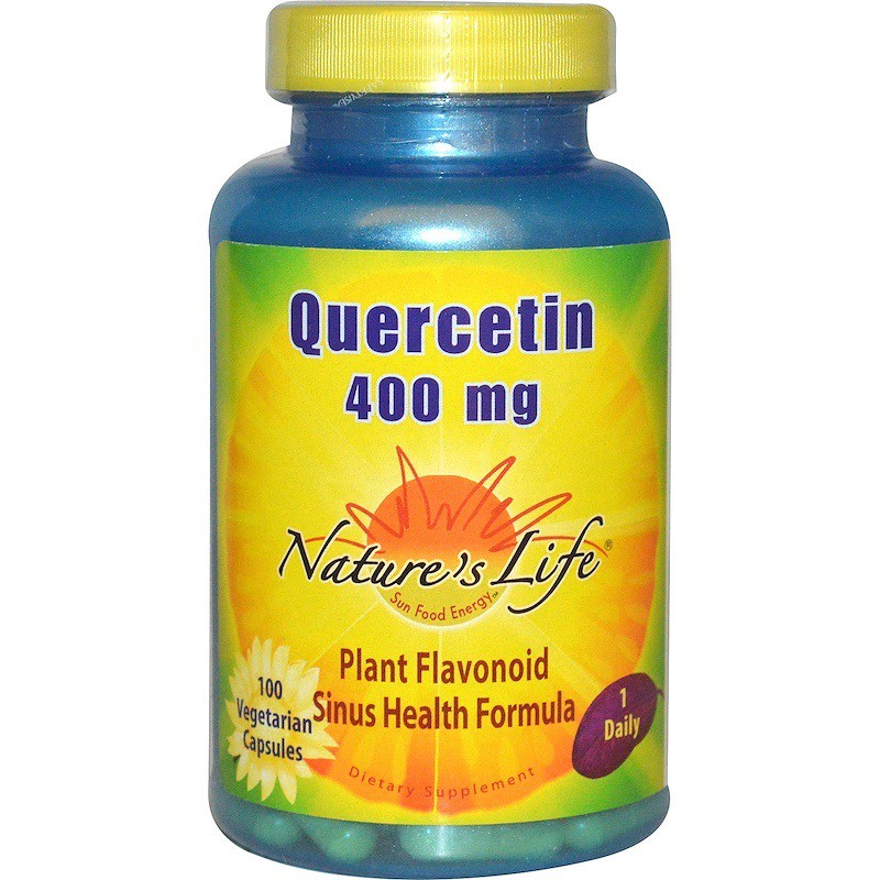 Pure Quercetin 400 Mg 100 Capsules, Nature's Life Shopee Philippines
