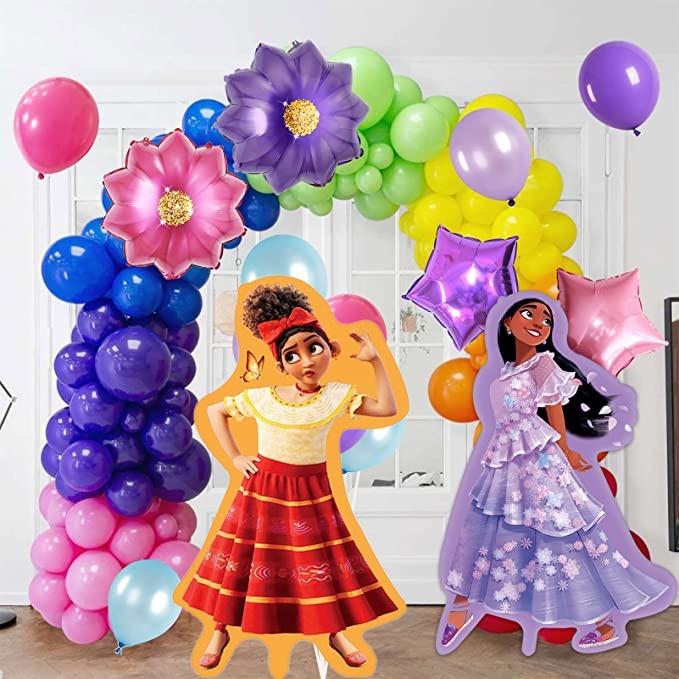 Encanto Birthday Theme Party Decoration Mirabel Balloons Popular Encanto Party Suppies Kids