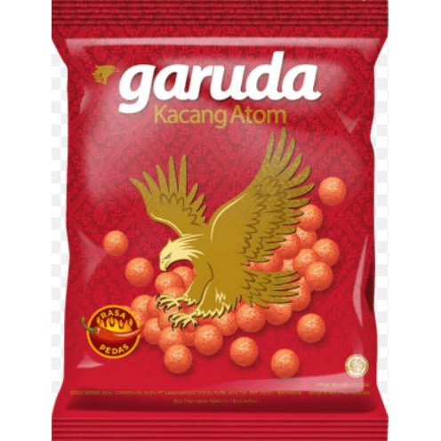 GARUDA KACANG ATOM PEDAS 100G / ORIGINAL 130G INDONESIAN SNACKS NUTS ...