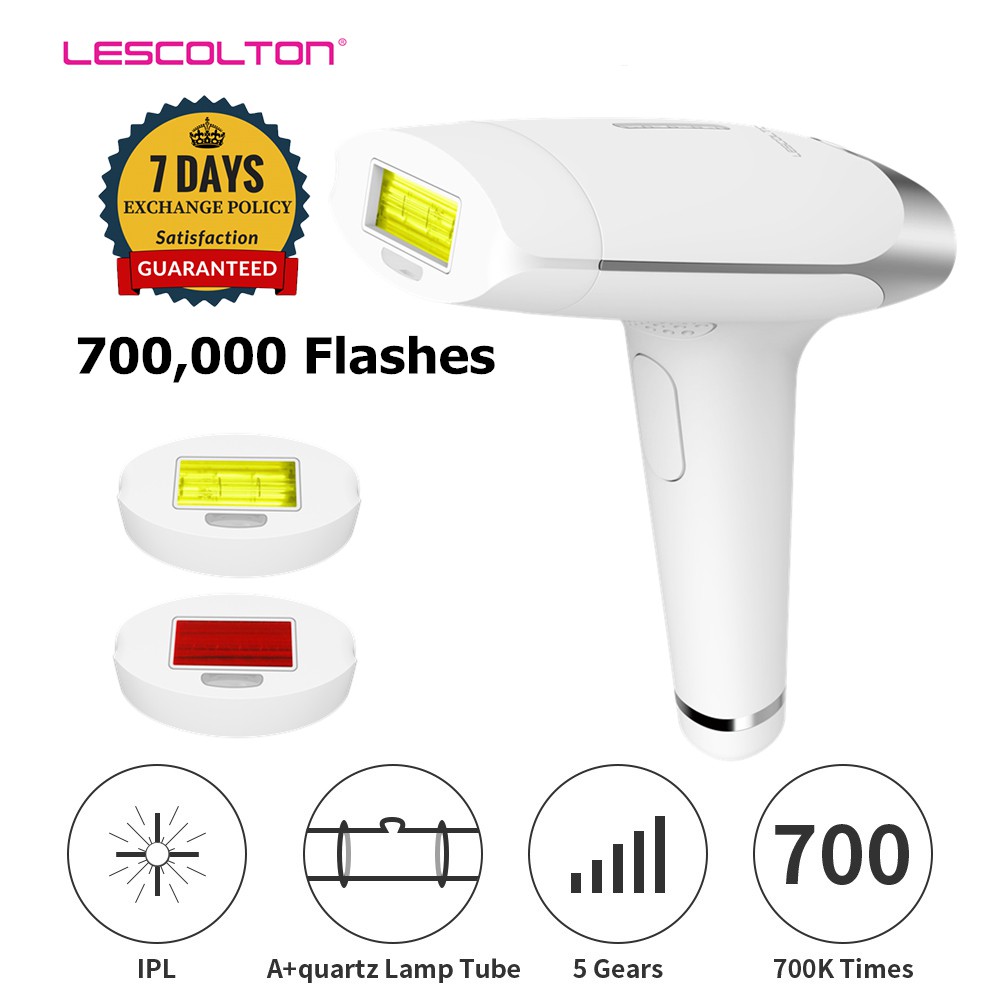 Original Lescolton Ipl Laser Hair Removal Machine Pulse Light Permanent Laser Epilator Facial Body Armpit Underarm Bikini Leg Depilador Shopee Philippines