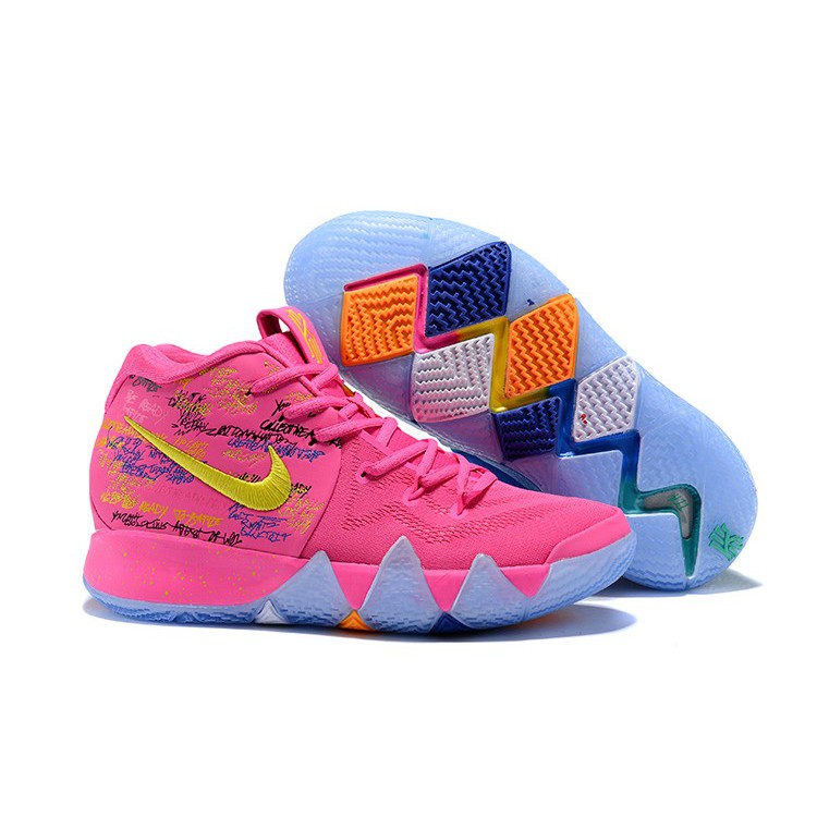 Nike Kyrie 4 “What The” Pink/Teal (OEM 