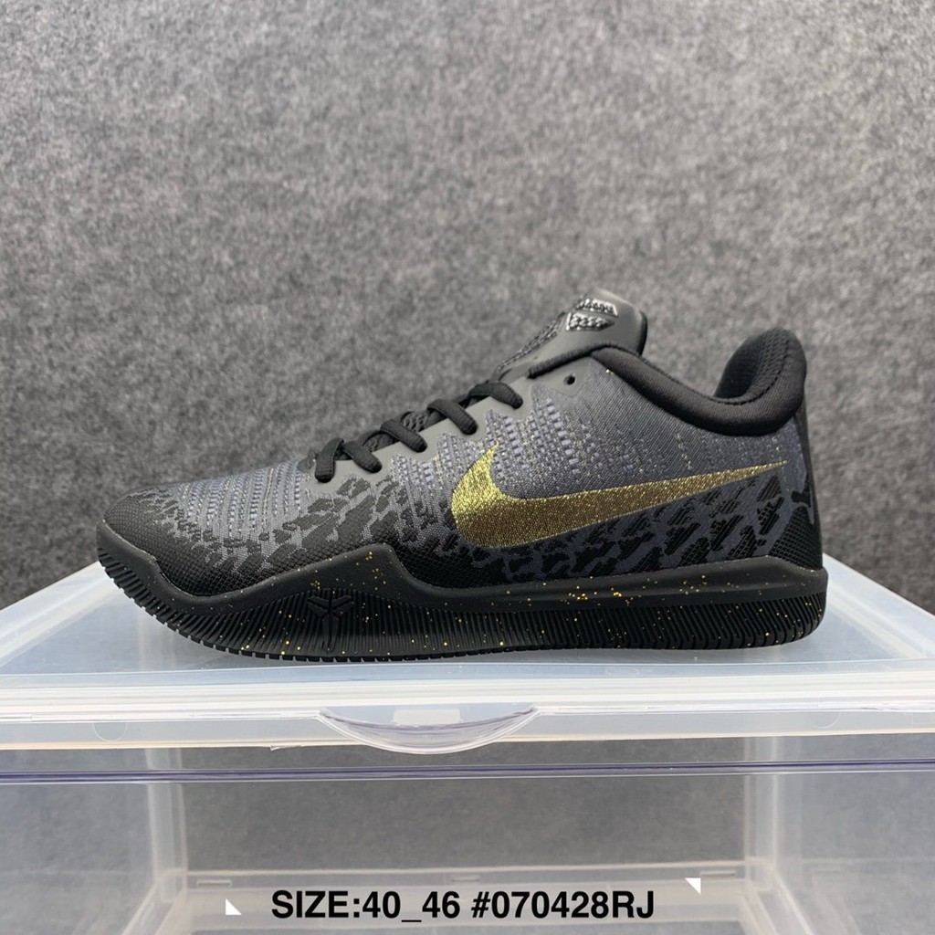 kobe mamba rage black gold