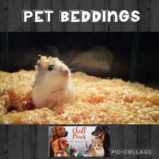 【CHILL PAWS PET】Pet Hamster Beddings Wood Shavings