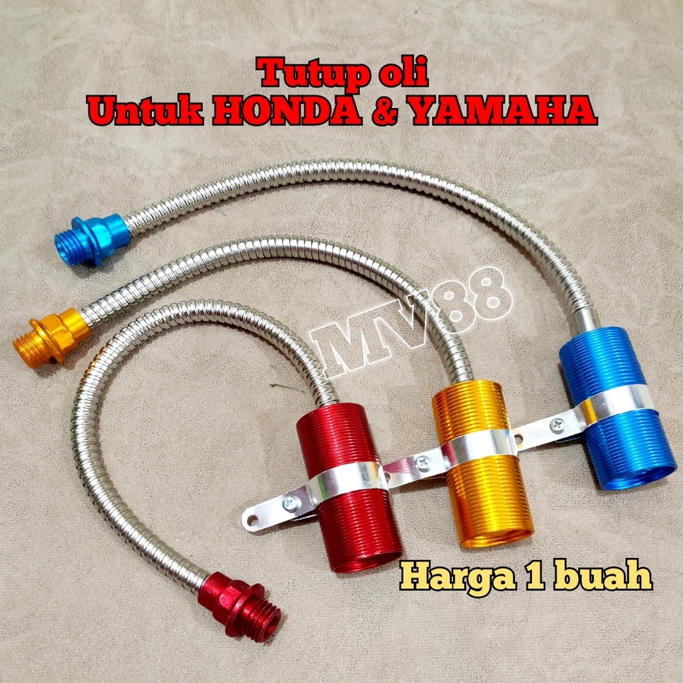 Flexible Hose Oil Cap Models For All yamaha / honda Motorcycle Oil ...