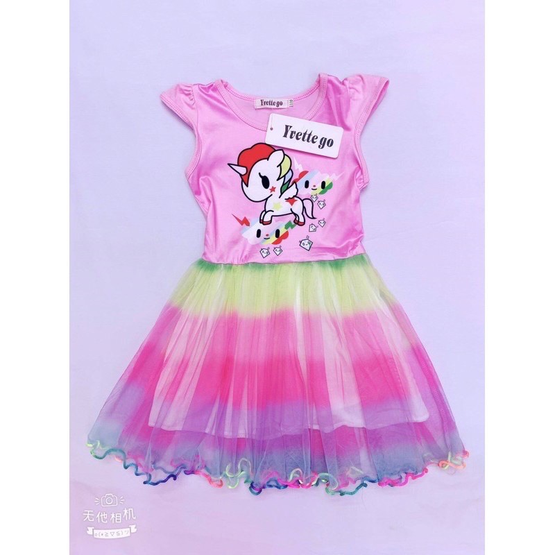 m and s unicorn dress